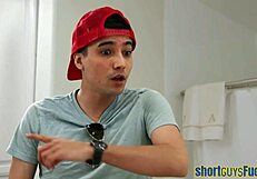 chubby ebony babe, ride this dick then squeeze it with your tits