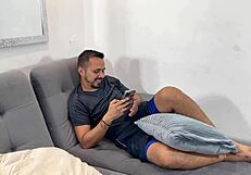 hey my boyfriend ditched me so i'm bouncing on roommate's huge cock now - mia montielth