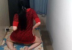 her pussy stretched huge from doggy pounding she twerks it all