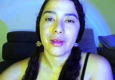 Elena Home Alone Teases Meaty Pussy Dirty Talk