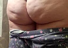 PAWG Lori clenches huge fat ass