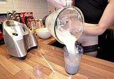 Drunk Slut Gulps Anal Piss Milk Spit Banana Enema Fetish