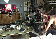 what happens backstage when client facializes sexy odette delacroix?