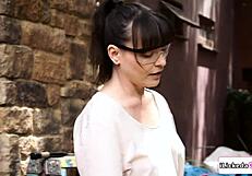 lesbian carpenter dives into big tits wife pussy with licks and fingers