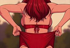 Anime babes wrestle in wedgie fights with hilarious bloopers and fails!