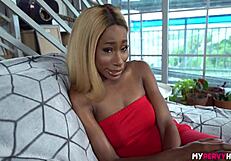 Kinsley Karter Trades Ebony Pussy For Car Keys