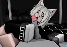 roblox bunny group dives into wild 3some action