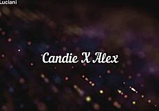 Foursome Group Action Unfolds in Luxury Hotel Room