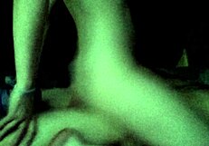 skinny 18 blonde girlfriend bounces on thick cock riding