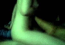 skinny 18 blonde girlfriend bounces on thick cock riding