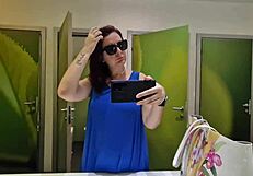 nicoletta's hilarious public restroom awkward moments compilation