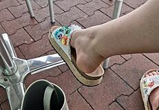 nicoletta's hilarious public restroom awkward moments compilation