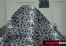 Stepbro's Halloween treat pounds deep inside her aching core