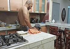 Stepsister jerks me off then hard delicious fuck