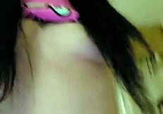 tiny emy angel spreads sexy ass pussy for intense hardcore pounding action