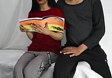 Indian 18yo screams in orgasm as massive cock stretches her tight desi pussy