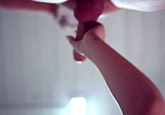 stepsister punished in garage for skipping homework sheer top