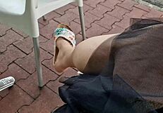 nicoletta's hilarious public restroom awkward moments compilation