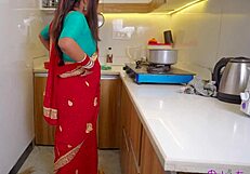 Pinki Bhabhi Strips Saree In Bathroom After Suhagrat Fucked Hard Cum In Pussy