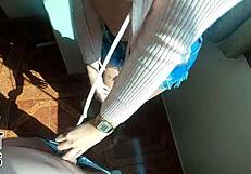 venezolana hits me up desperate for work so i fuck her tight shaved pussy hard