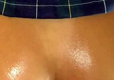 violeta grey takes juicy anal from muscular stud rough