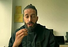 Watch us film this fetish master class on bondage domination in the classroom