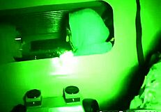 Arab army girls sneak pissing and blowjobs with old military actor?