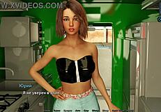 i ride that monster cock in sunshine love hentai game part 34