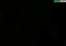 The Christmas Nightmare Ep1 unfolds with Italian femdom's foot domination humiliating her pantyhose slave