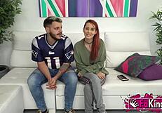 today my redhead teen friend piikara and her boyfriend get naughty for you