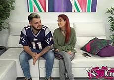 today my redhead teen friend piikara and her boyfriend get naughty for you