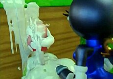 Wyerframez packs futanari game cumshot compilation blasts