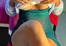 Half-Sister Moans Loud Loving Cum Gushing in Her Mouth