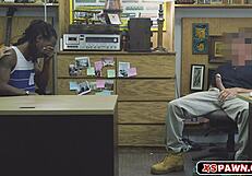 I watch luscious babe take hard banging from group