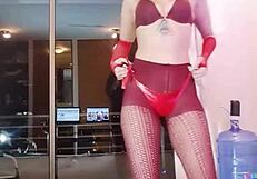 zaramontoya dedicates webcam vid to victor shoving 60cm huge dildo deep