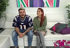 today my redhead teen friend piikara and her boyfriend get naughty for you