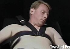 Brutal femdom punishes slave with pain and total humiliation domination