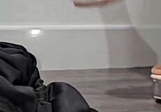 Hey, wanna see this cute cocktease in heels?