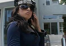 Huge Ass Latina Babe Gets Dirty Police Anal Pounding