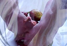 blonde goddess spits on her messy soles before offering them for licking and toe sucking