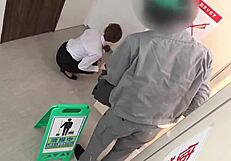 Ever seen a cute japanese babe wet her panties spying in public bathroom?