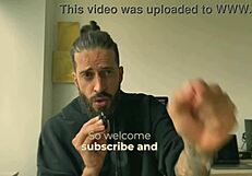 Watch us film this fetish master class on bondage domination in the classroom