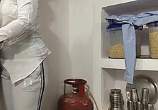 Girlfriend Bent Over Kitchen Counter Doggystyle Cowgirl Ranch Quickie Cumshot