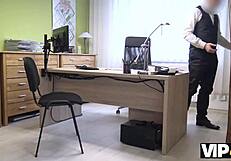 unemployed morena's only choice: strip for cash sex casting