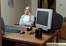 hot stepmom joslyn jane rides principal cock to save stepson from expulsion