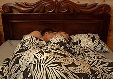 Who Needs Coffee When College Blonde Girlfriend Rides Morning Doggystyle Hardcore