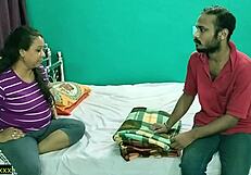 YOUNG SALES BOY POUNDS BHABHI DOGGYSTYLE WITH DIRTY AUDIO CREAMPIE!