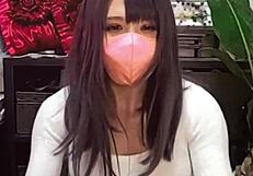 masked asian beauty crossdresses masturbates live on stream