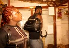 Footballer Meets Mature Woman For Public Fuck In African Park