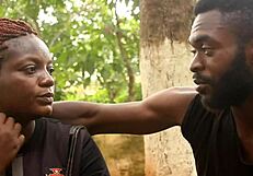 Footballer Meets Mature Woman For Public Fuck In African Park